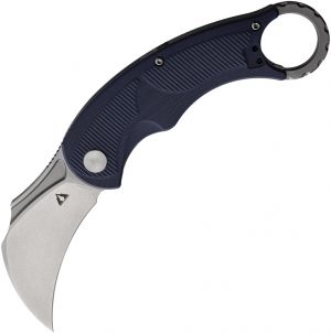 CMB Made Knives Falcon Linerlock Blue (2.75″)