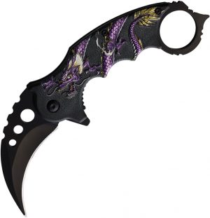 ElitEdge Dragon Karambit Linerlock A/O (2.75″)