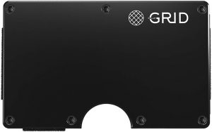 GRID Wallet Black Aluminum Wallet