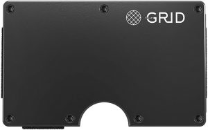 GRID Wallet Gunmetal Aluminum Wallet