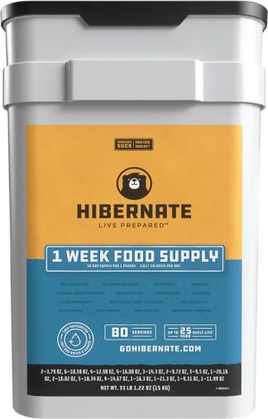 Hibernate 1 Week Premium Food Supply