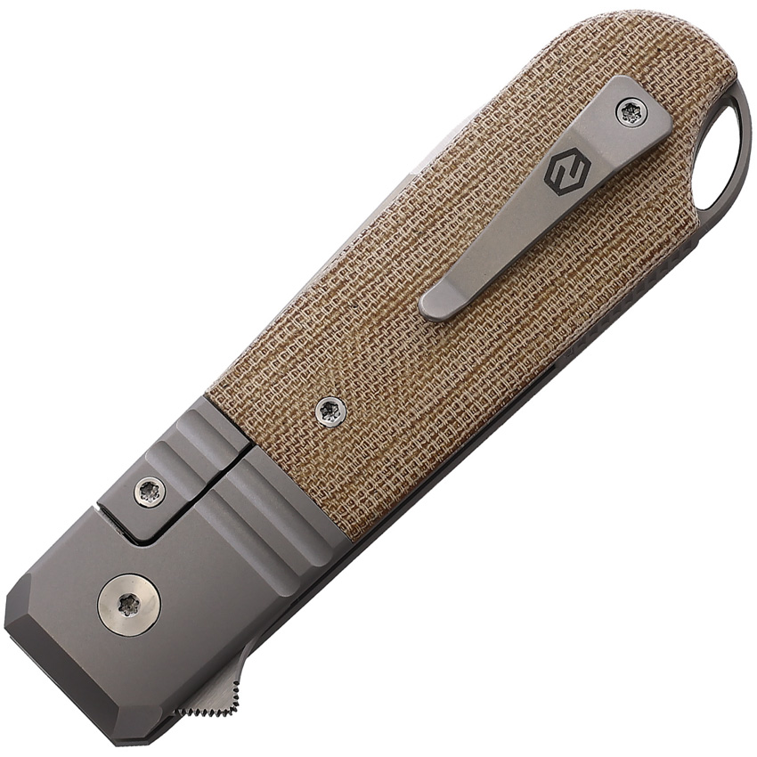 KARBON Ahoy ,KARBON Ahoy Framelock ,KARBON Ahoy Framelock Knife Natural Mic (3.13") for sale