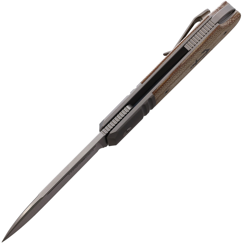 KARBON Ahoy ,KARBON Ahoy Framelock ,KARBON Ahoy Framelock Knife Natural Mic (3.13") for sale