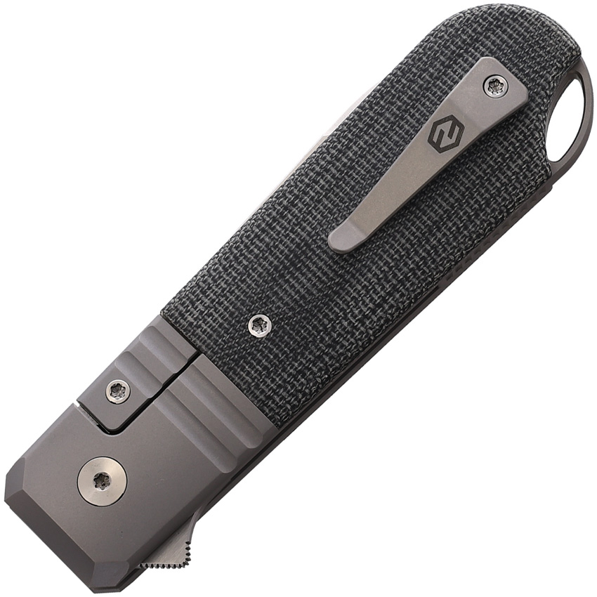 KARBON Ahoy Framelock Knife Black Mic (3.13") KARBON Ahoy Framelock Knife Black Mic (3.13")