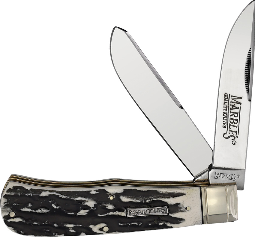 Marbles Jumbo Trapper Black Stag