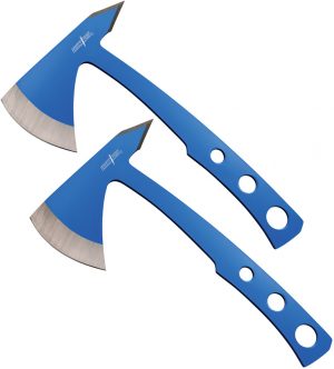 Perfect Point Throwing Axe Set Blue