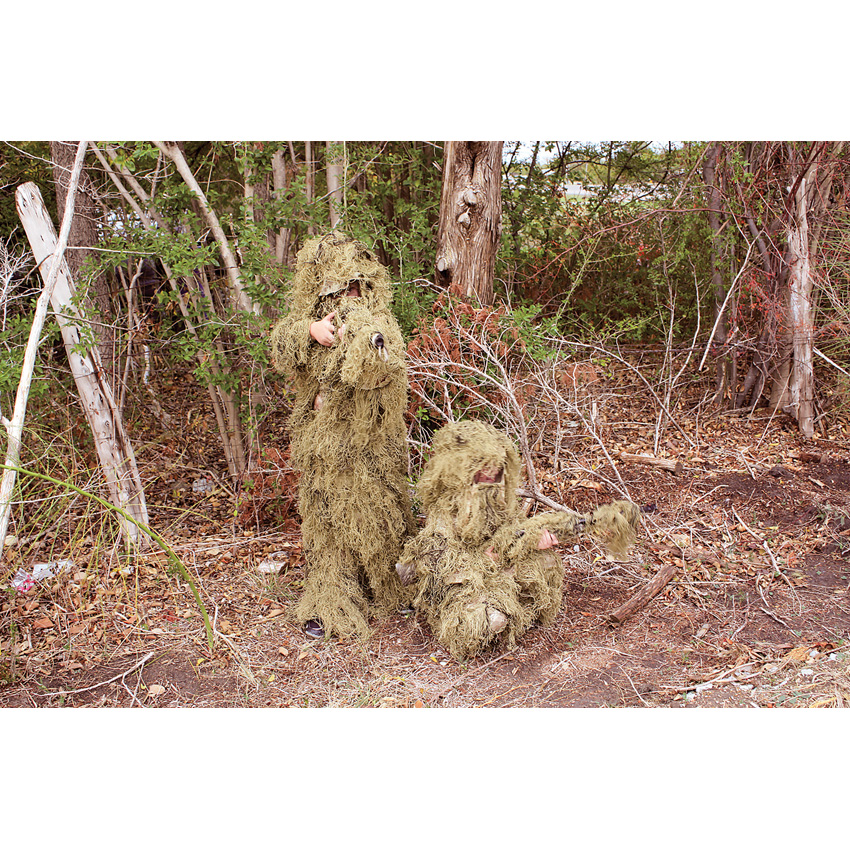 Red Rock Outdoor Gear 5-Piece Ghillie Suit Desert Red Rock Outdoor Gear 5-Piece Ghillie Suit Desert