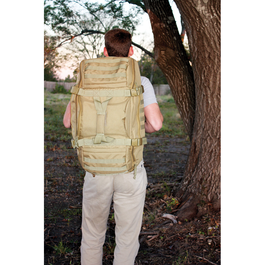 Red Rock Outdoor Gear Traveler Duffel Pack Coyote Red Rock Outdoor Gear Traveler Duffel Pack Coyote