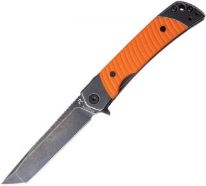 Revo Duo Linerlock Tanto Orange (2.88″)