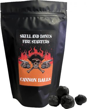 Skull & Bones Firestarters Cannon Ball Firestarters