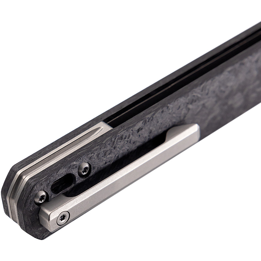 Tekto F2 Bravo Knife Silver CF (3.25") Tekto F2 Bravo Knife Silver CF (3.25")