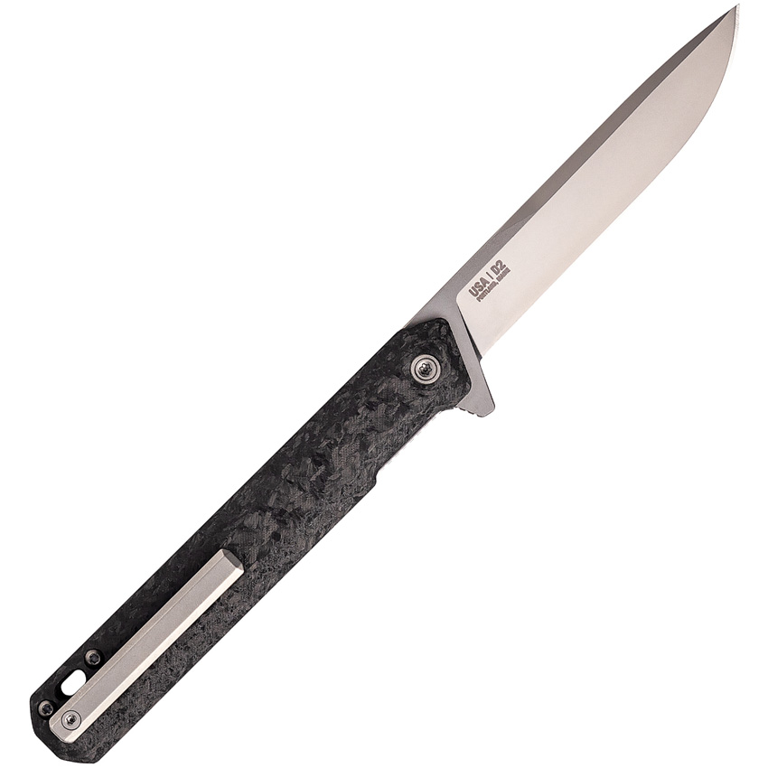 Tekto F2 Bravo Knife Silver CF (3.25") Tekto F2 Bravo Knife Silver CF (3.25")