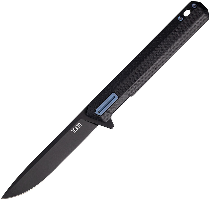 Tekto F2 Bravo, Tekto F2 Bravo Knife Black/Blue (3.25")