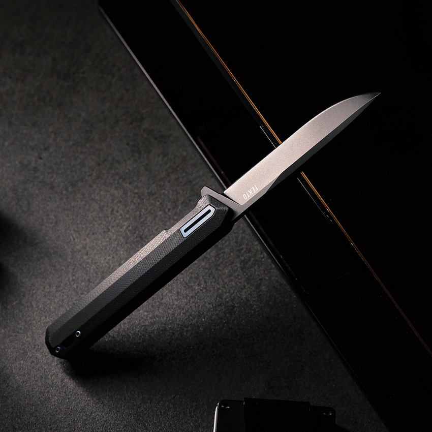 Tekto F2 Bravo, Tekto F2 Bravo Knife Black/Blue (3.25")