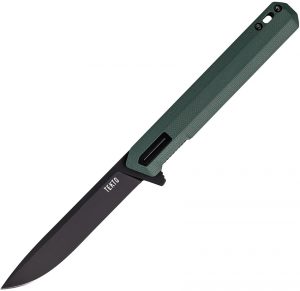 Tekto F2 Bravo Knife OD Green/Black (3.25″)