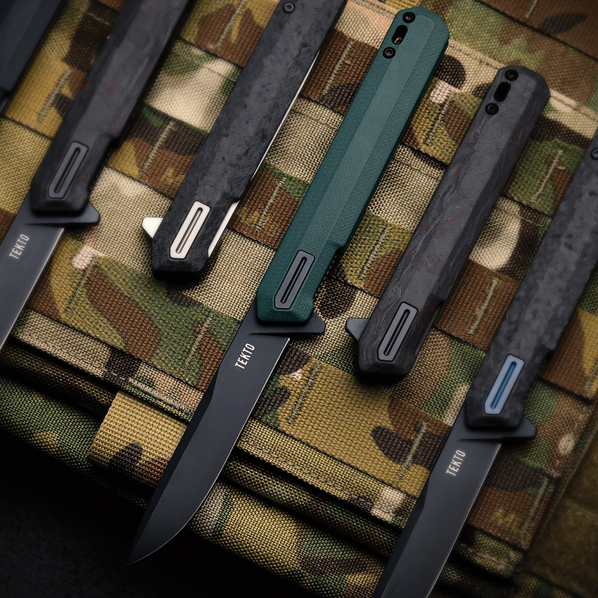 Tekto F2 Bravo, Tekto F2 Bravo Knife OD Green/Black (3.25") for sale