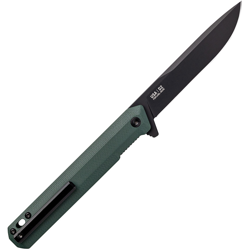 Tekto F2 Bravo, Tekto F2 Bravo Knife OD Green/Black (3.25") for sale