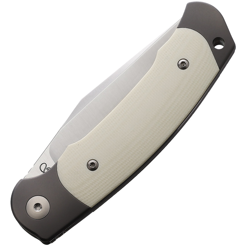 Viper Twin Slip Joint Ivory G10 (2.88")