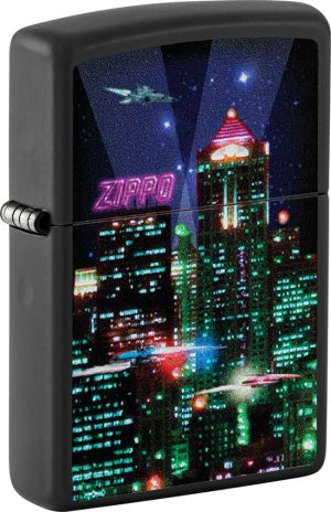 Zippo Cyber City Design Lighter