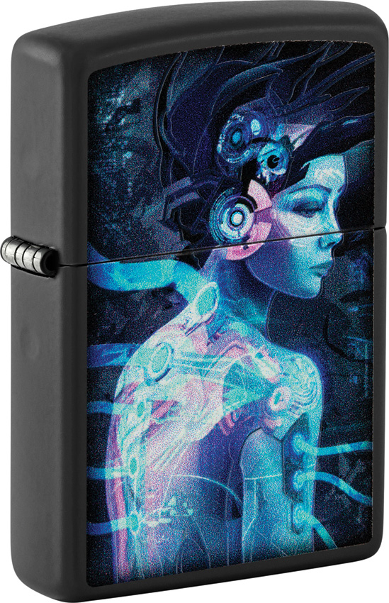Zippo Cyborg Woman Design Zippo Cyborg Woman Design