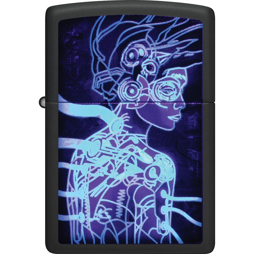 Zippo Cyborg Woman Design Zippo Cyborg Woman Design