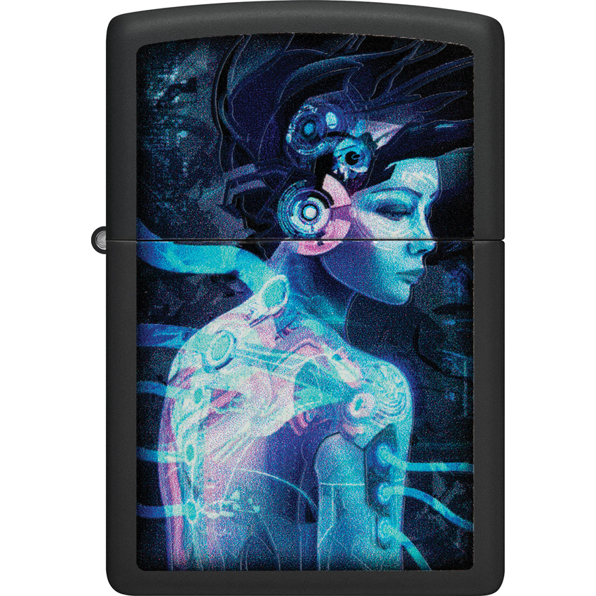 Zippo Cyborg Woman Design Zippo Cyborg Woman Design