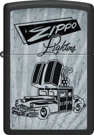 Zippo Car Ad Design Lighter
