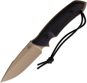 Attleboro Knives The Attleboro Tan Serrated (4.5″)