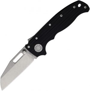 Demko AD 20.5 Shark Foot S35VN knife Black (3″)