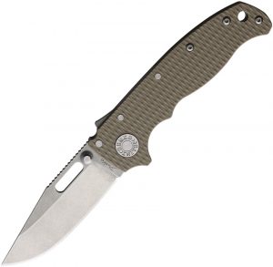 Demko AD 20.5 Shark Lock Knife S35VN Tan (3″)