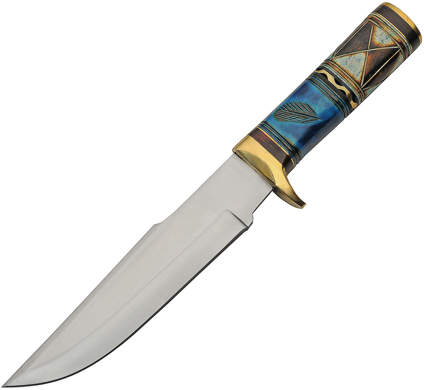 Pakistan Blue Thunder Bone Fixed Blade (7.5")