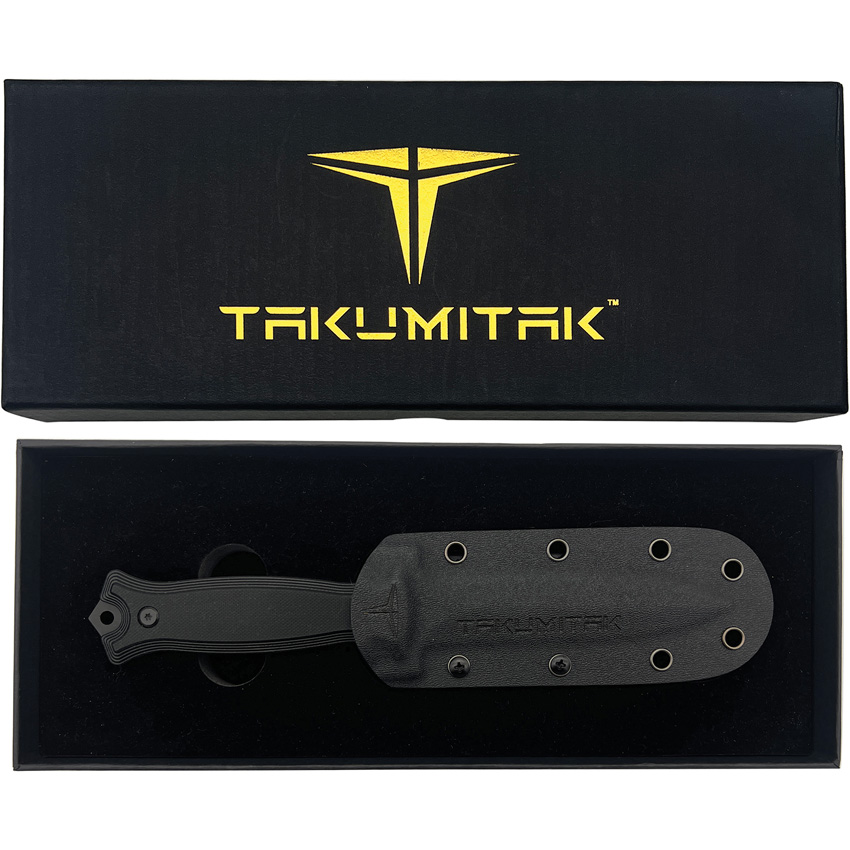 Takumitak Havoc Fixed Blade Black (4.75")