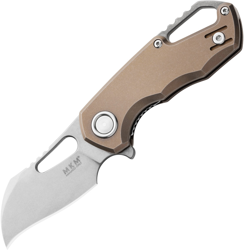 MKM-Maniago Knife Makers Isonzo Linerlock Hawkbill TI (2")