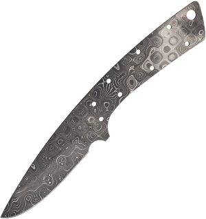 Alabama Damascus Steel Knife Blade Damascus (3″)
