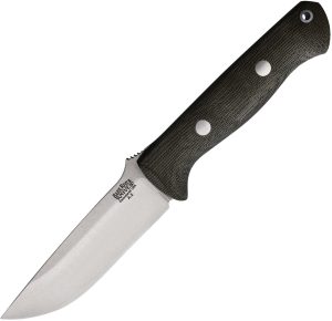 Bark River Bravo 1 Green Canvas Matte (4.25″)