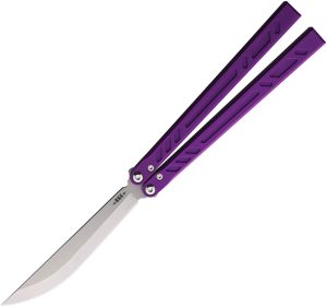 Bladerunners Systems Channel Balisong Purple (4.5″)