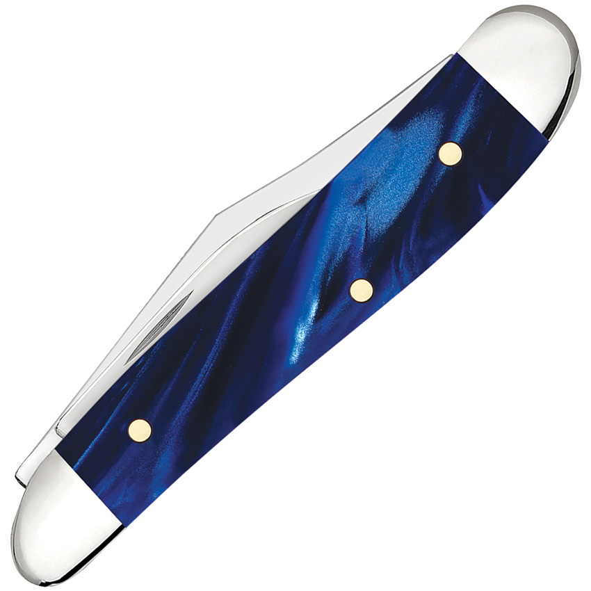 Case Cutlery Peanut Blue Pearl Kirinite