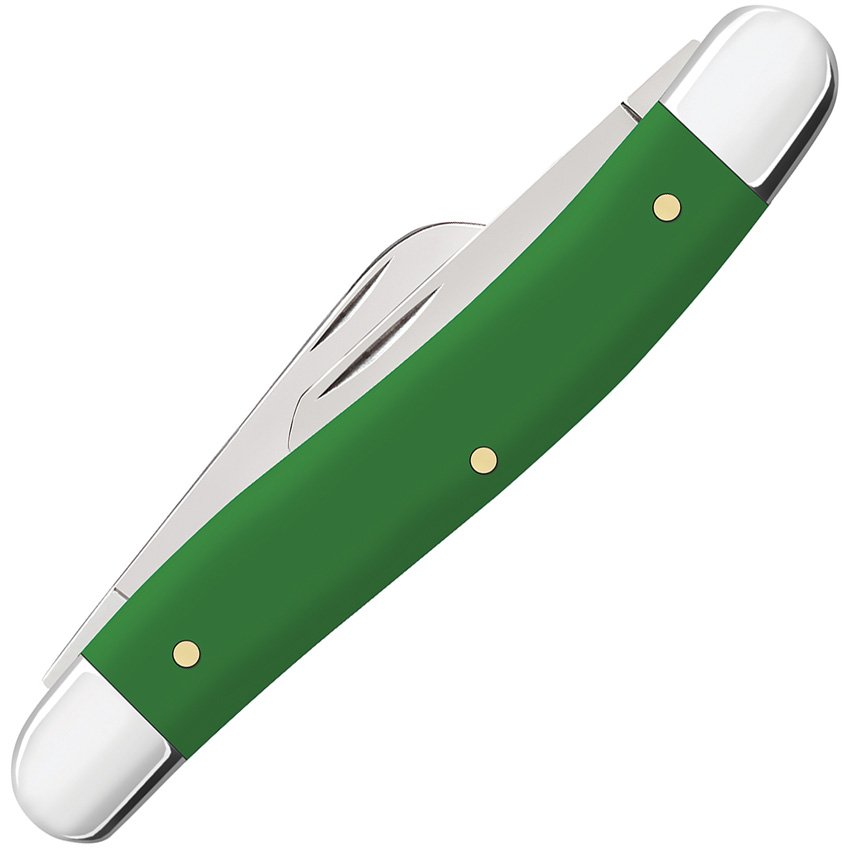 Case Cutlery Med Stockman Green Synthetic