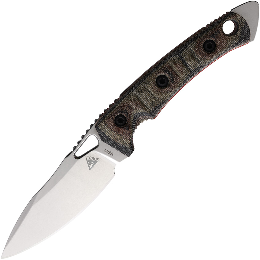 Fobos Knives Cacula Fixed Blade Camo/Red (4.25") Fobos Knives Cacula Fixed Blade Camo/Red (4.25")