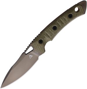 Fobos Knives Cacula Fixed Blade OD/Org (4.25″)