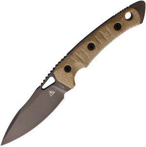 Fobos Knives Cacula Fixed Blade Nat/Blk (4.25″)