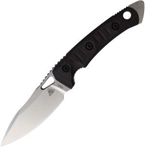 Fobos Knives Cacula Fixed Blade Blk/Red (4.25″)