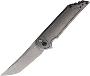 Hoback Knives Kwaiback Button Lock Titanium (3.75″)