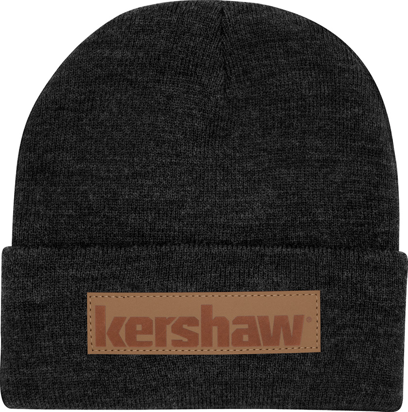 Kershaw Gray Beanie With Patch