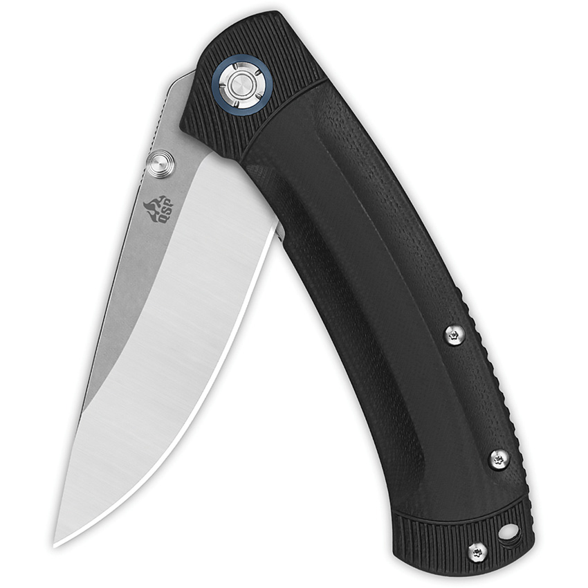 QSP Knife Copperhead Linerlock Black (3.5")