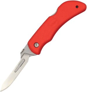 Wiebe Knives Red Fox Lockback Scalpel