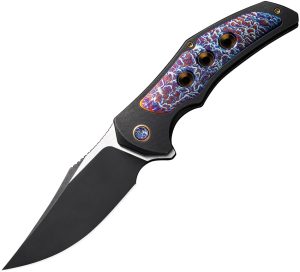 We Knife Magnetron Framelock Flame (3.75″)