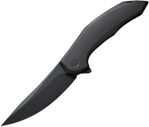 We Knife Co Ltd Merata Framelock Black Ti (3.75″)