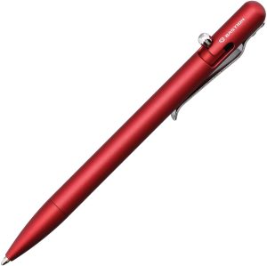 Bastion Slim Bolt Action Pen Red Al