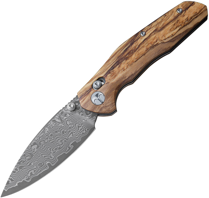 Bestech Knives Ronan B-Lock Damascus Olive (3.25") Bestech Knives Ronan B-Lock Damascus Olive (3.25")